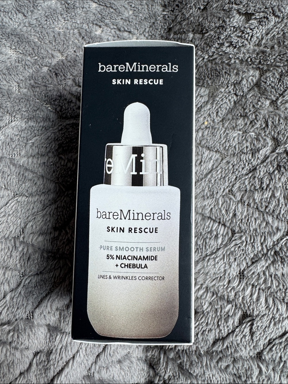 bareMinerals Skin Rescue Pure Smooth Serum Lines Wrinkle Corrector Brand New